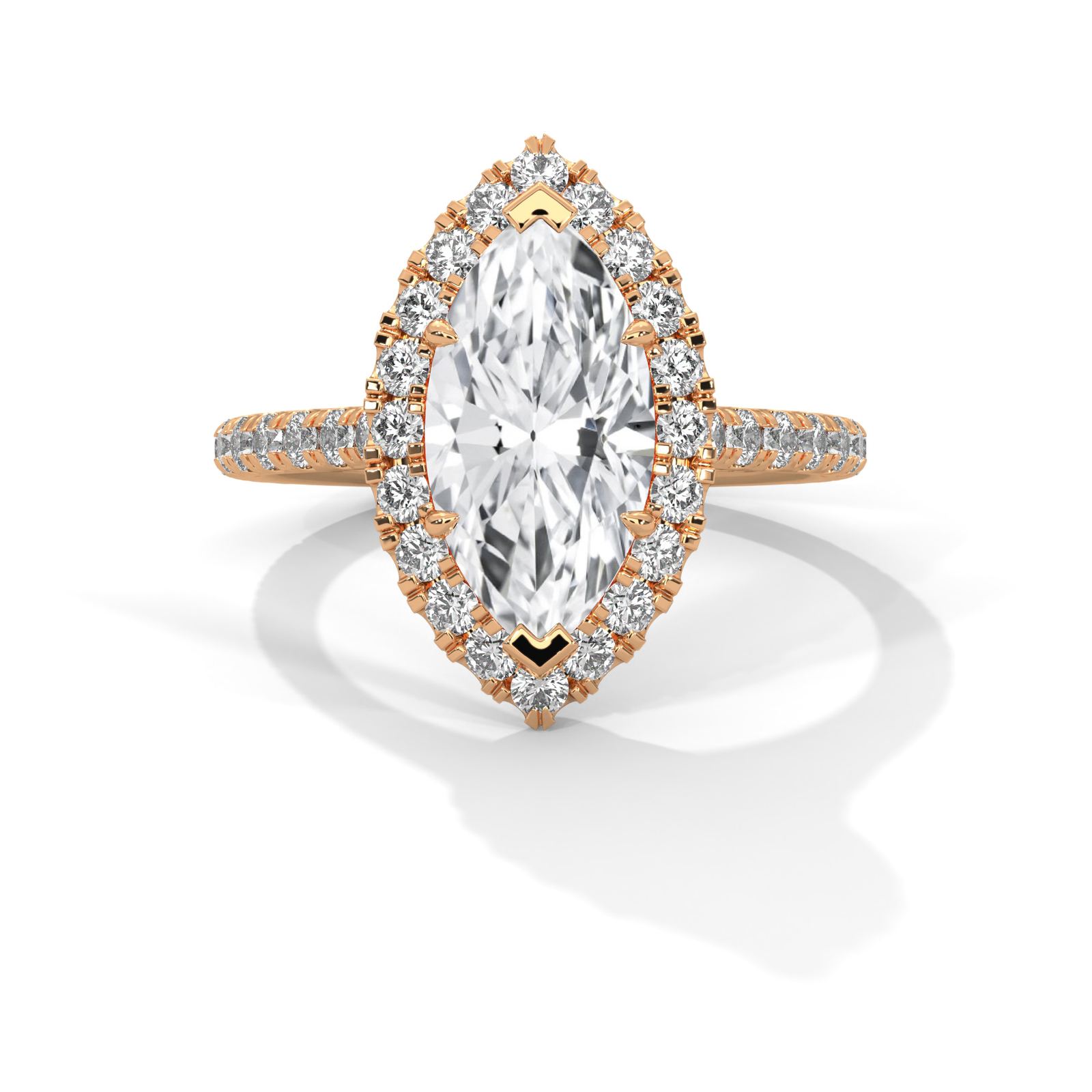 Elegance Marquise Solitaire Ring (SSJ-SOL-086) solitaire ring