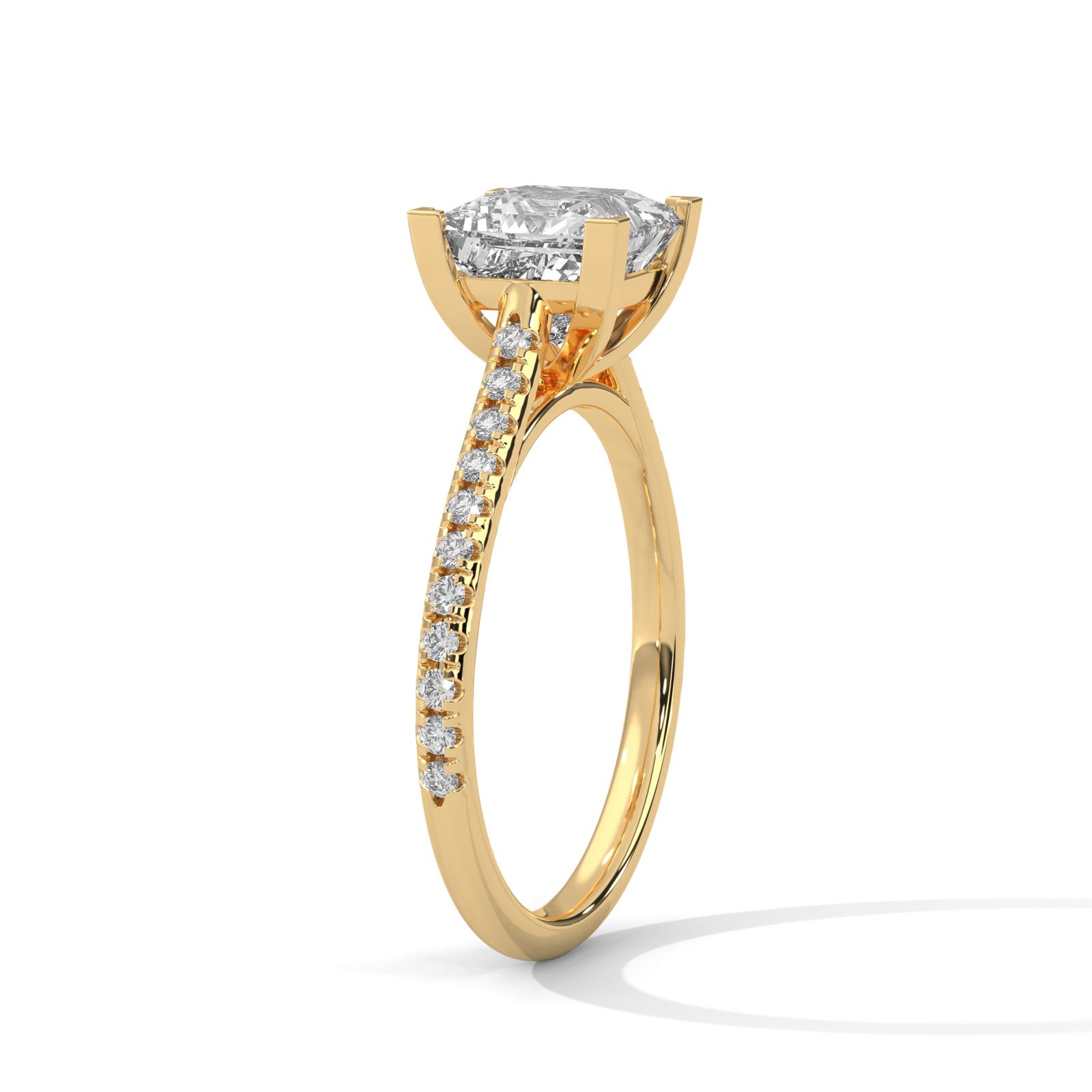 Radiant Princess Solitaire Ring (SSJ-SOL-070) solitaire ring