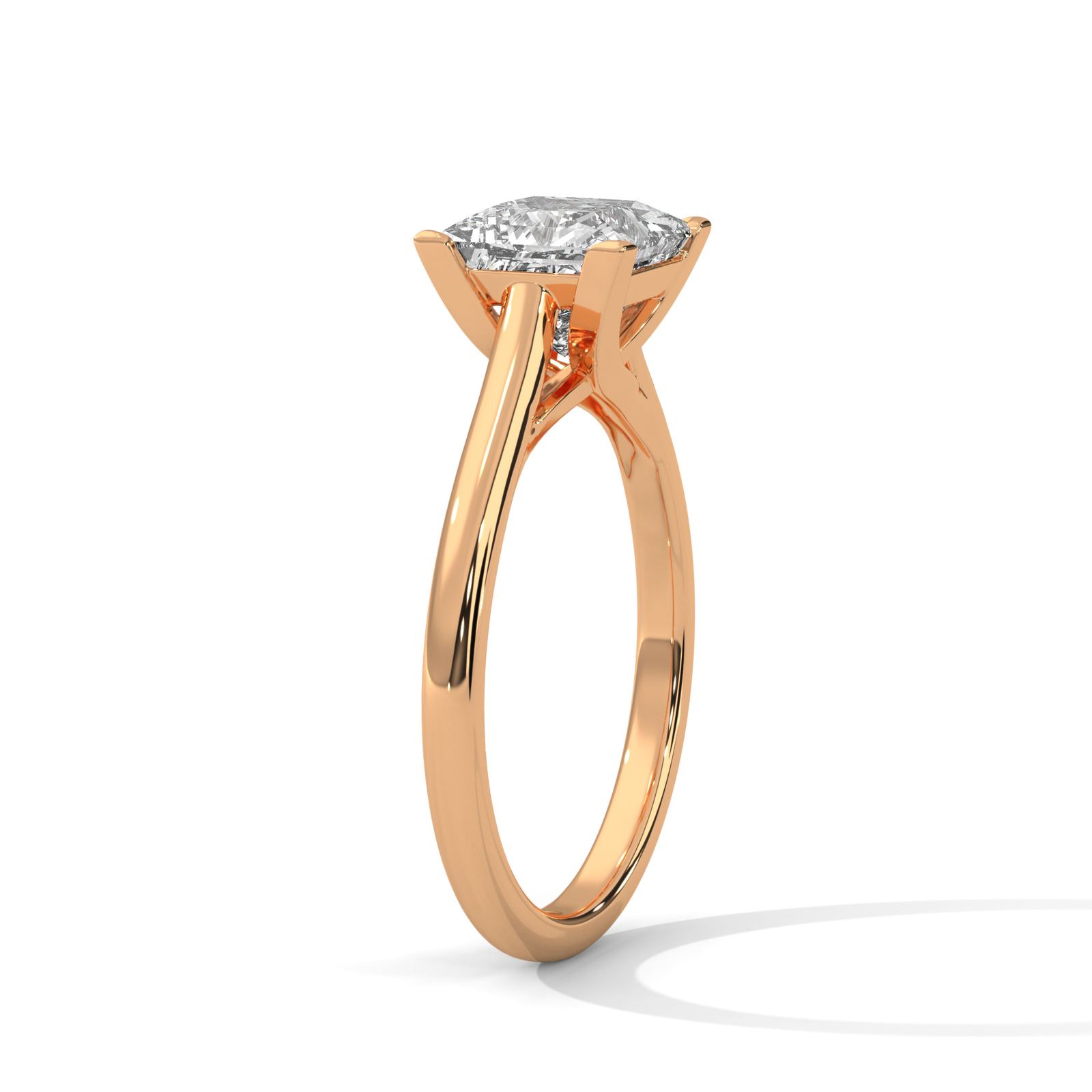 Elegant Princess Solitaire Ring (SSJ-SOL-108) solitaire ring