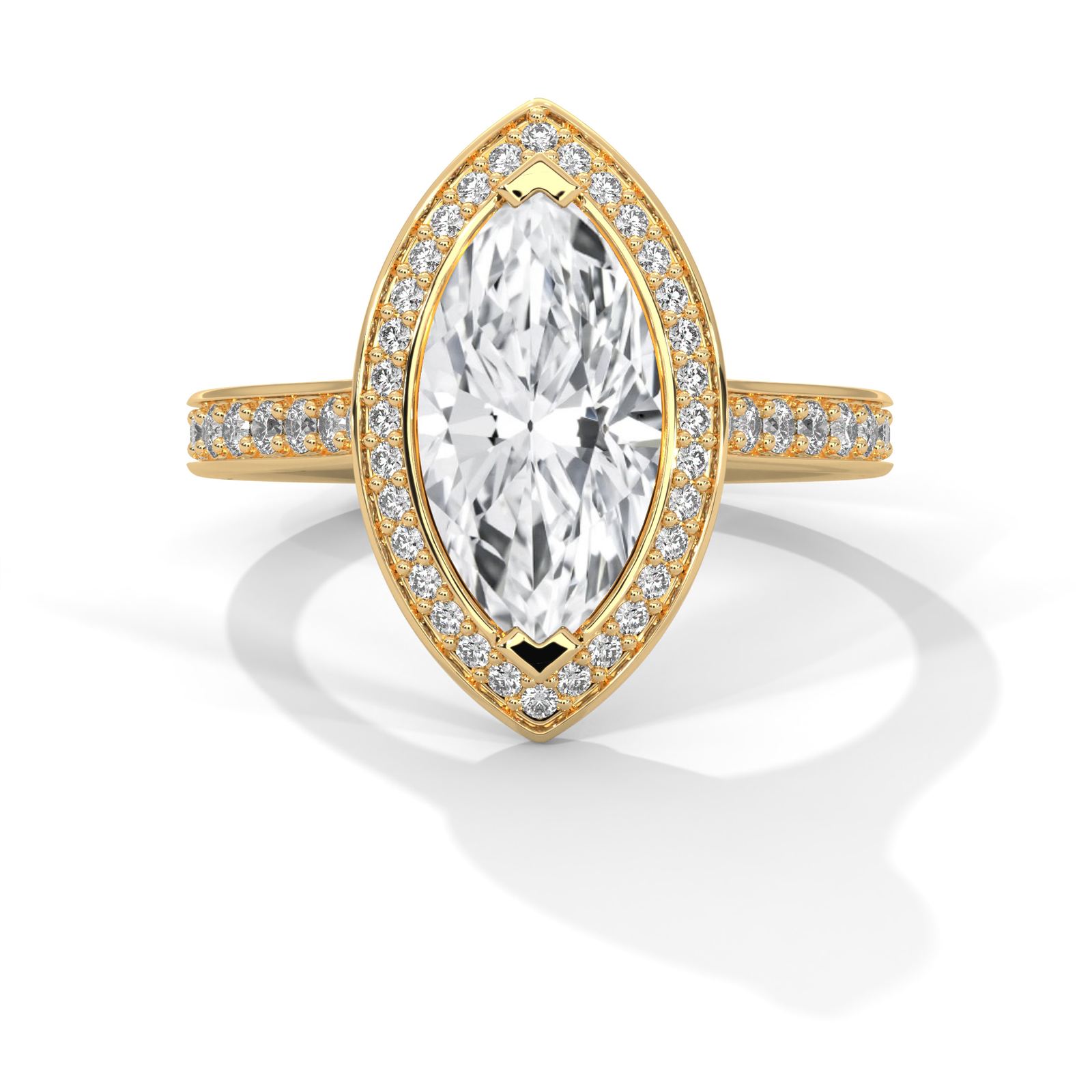 Elegant Marquise Solitaire Ring (SSJ-SOL-090) solitaire ring