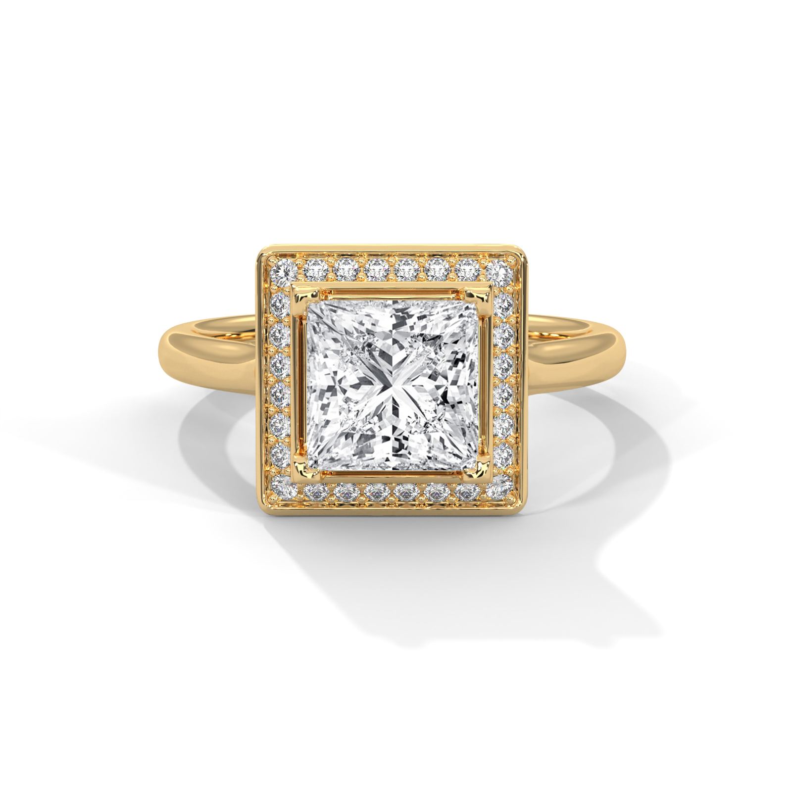 Elegant Princess Solitaire Ring (SSJ-SOL-048) solitaire ring