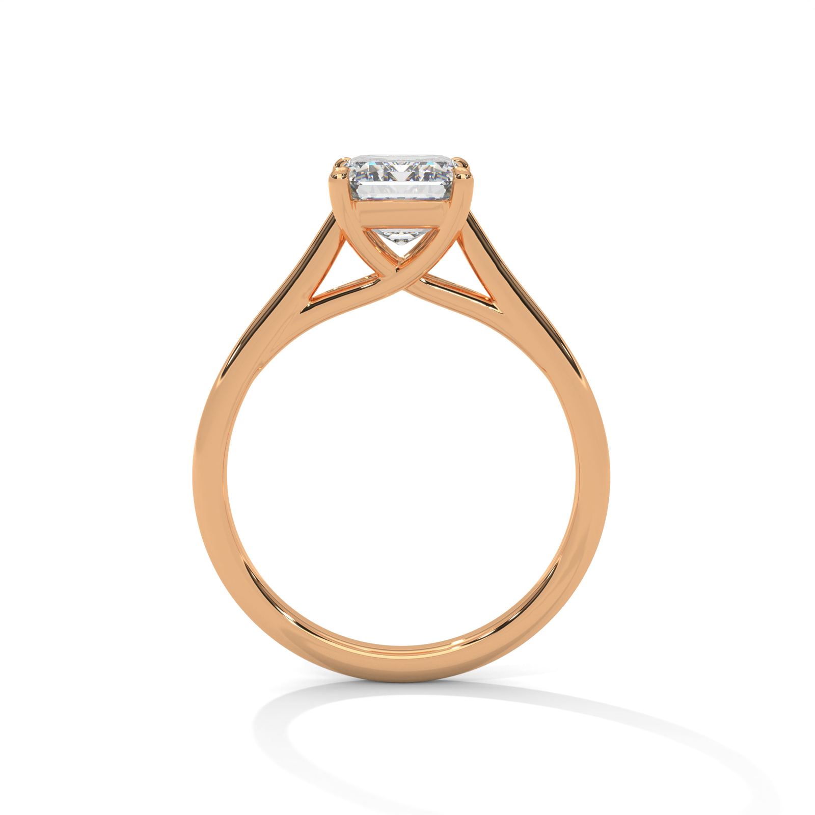 Radiant Solitaire Engagement Ring (SSJ-SOL-113) solitaire ring