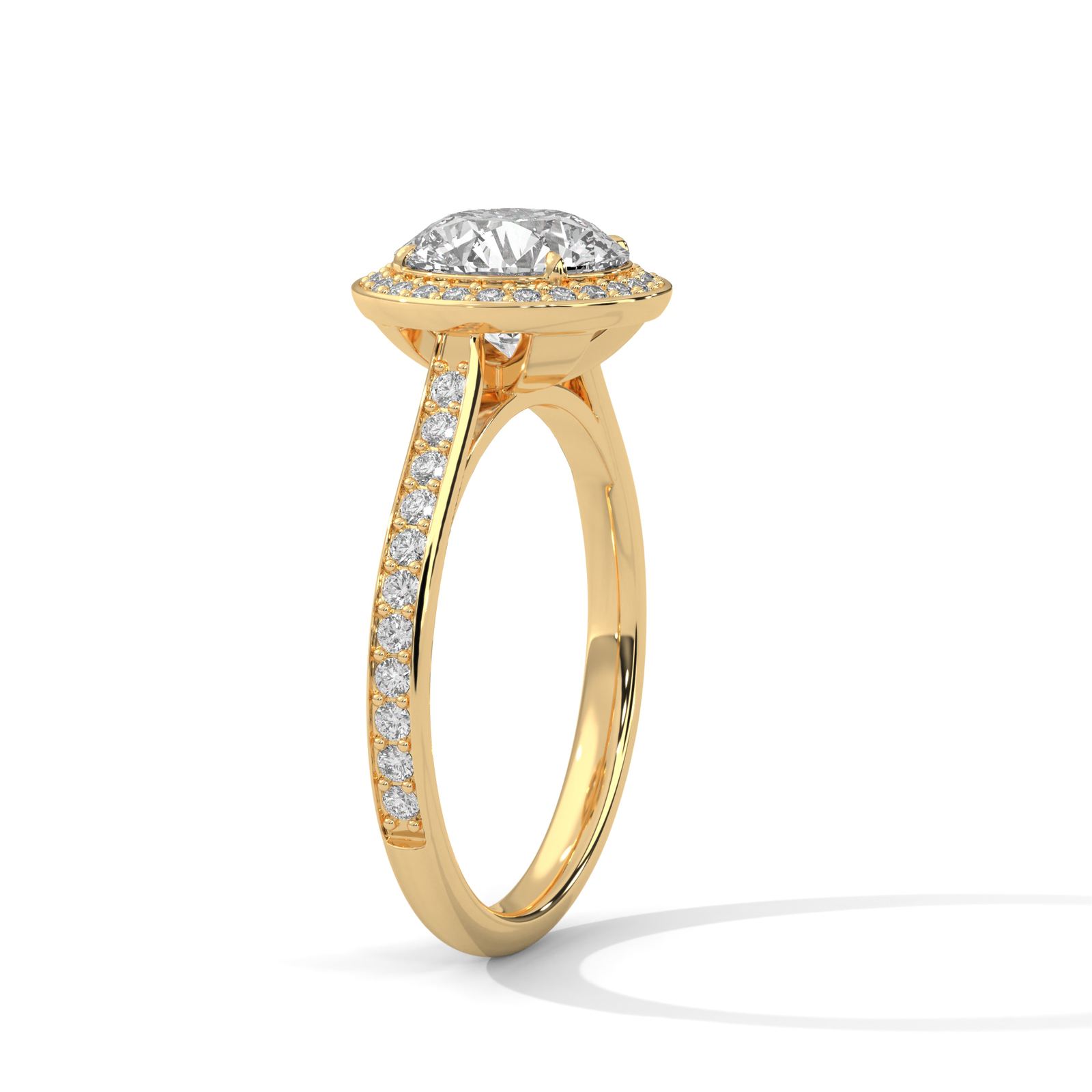 Elegant Round Solitaire Ring (SSJ-SOL-063) solitaire ring