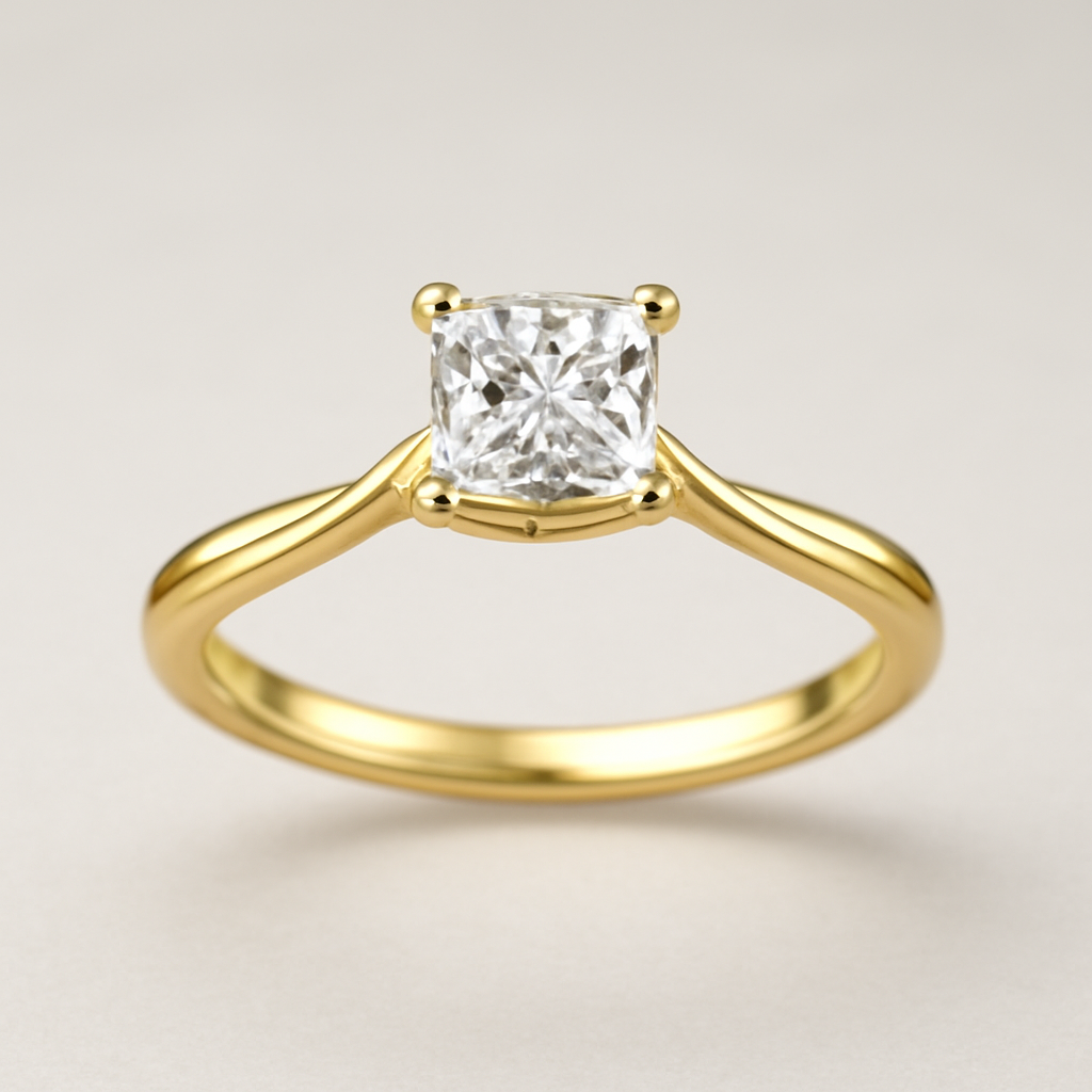 Classic Solitaire Ring 7 solitaire ring