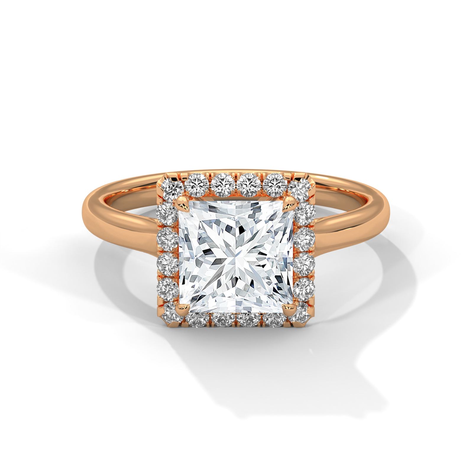 Elegant Princess Solitaire Ring (SSJ-SOL-080) solitaire ring
