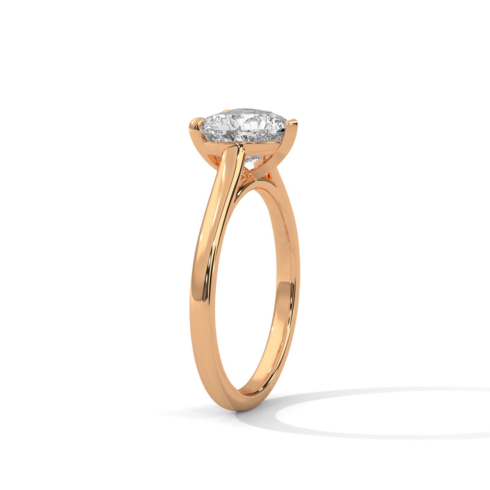 Heart Solitaire Engagement Ring (SSJ-SOL-106) solitaire ring