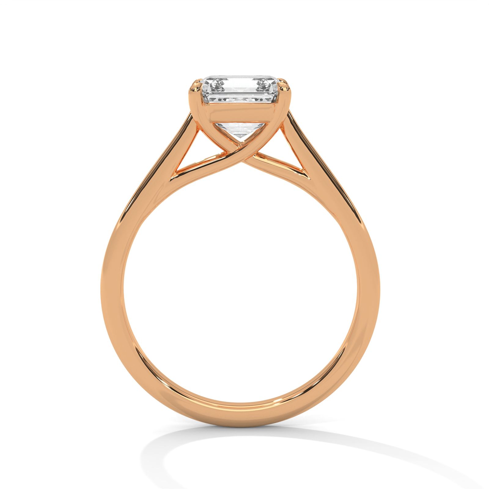 Solitaire Round Ring (SSJ-SOL-112) solitaire ring