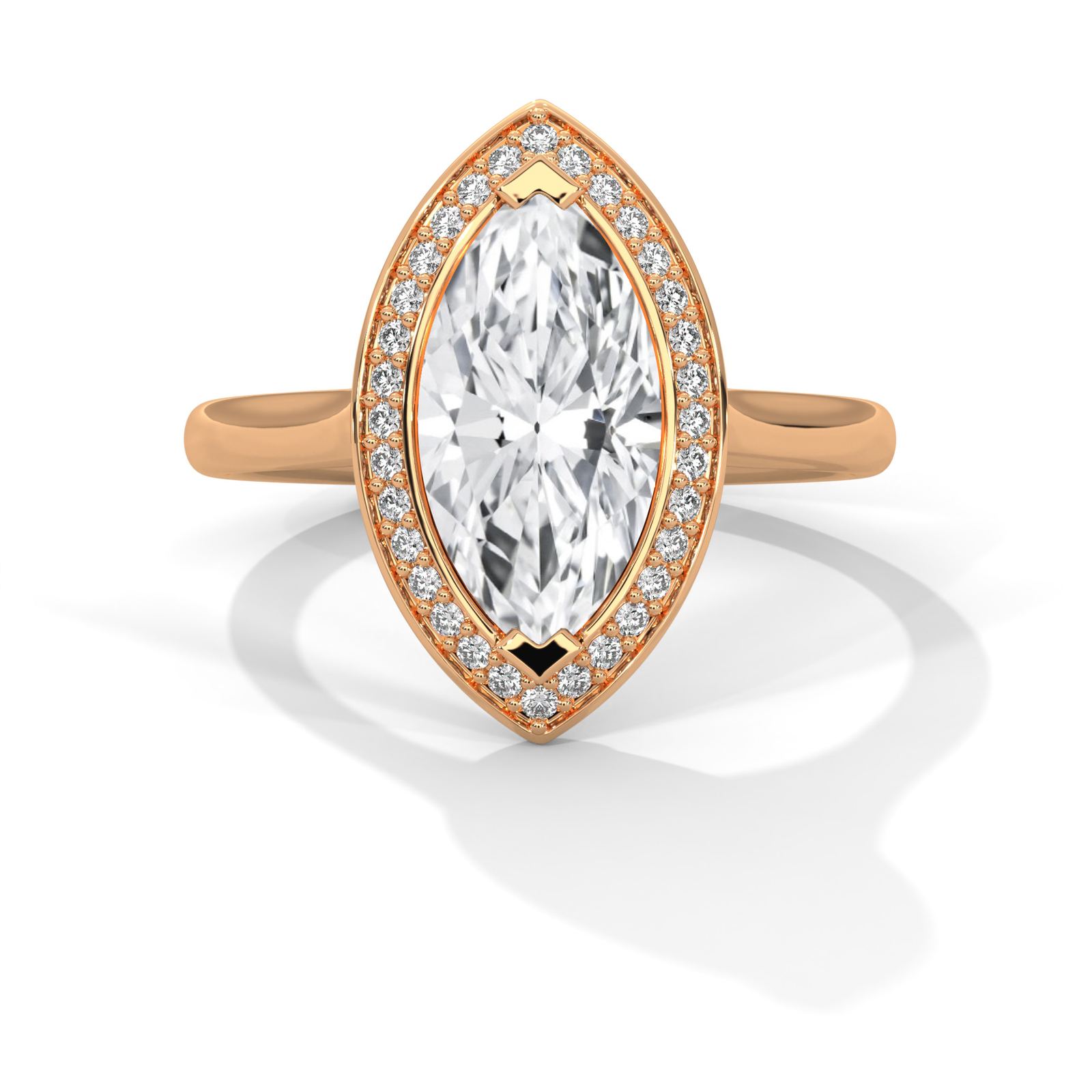 Elegant Marquise Solitaire Ring (SSJ-SOL-089) solitaire ring