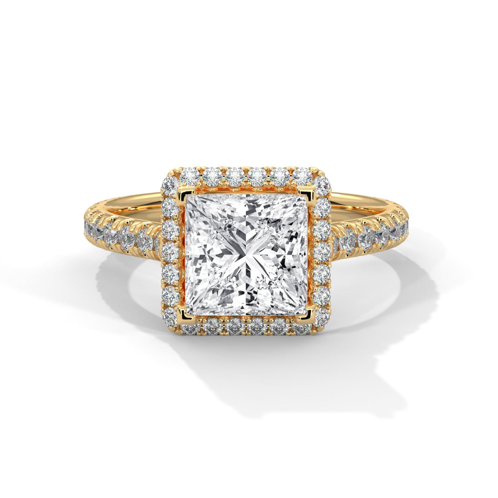 Elegant Princess Solitaire Ring (SSJ-SOL-092) solitaire ring